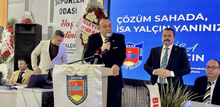 Sincan Kamyoncular ve Şoförler Esnaf Odası Başkanı İsa Yalçın güven tazeledi – Birlik Haber Ajansı